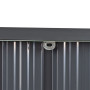 Kovový box na nářadí 174,5x75x71 cm Duisburg XXL