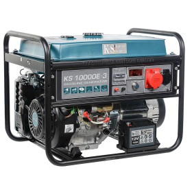 Benzínová elektrocentrála 7,5 kW/400 V KS 10000E-3