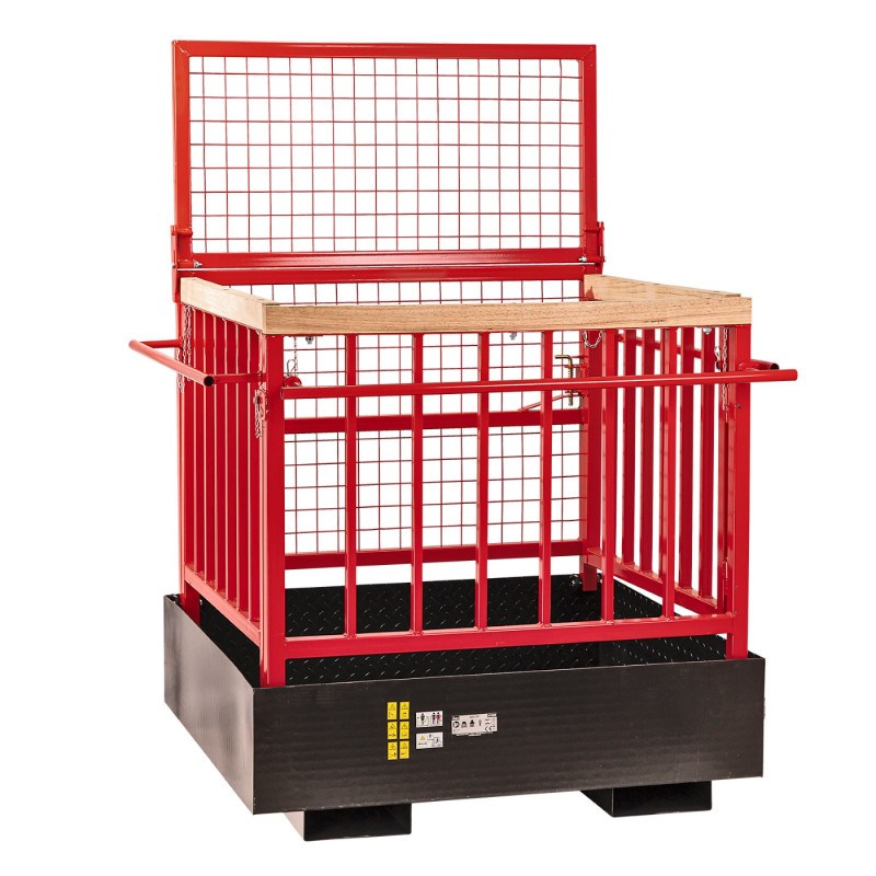 DEMA Pracovní plošina pro vysokozdvižný vozík 300 kg 67980D