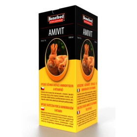 Doplněk krmiva pro králíky Amivit 1000 ml