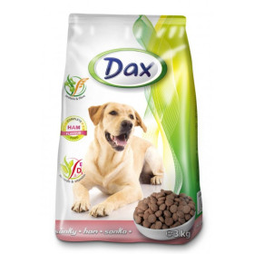 Granulované krmivo pro psy 3 kg, šunka