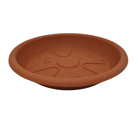 Kulatá podložka pod květináče 45 cm Omnia, terakota
