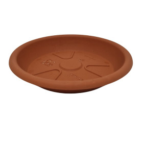 Kulatá podložka pod květináče 50 cm Omnia, terakota