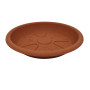 Kulatá podložka pod květináče 50 cm Omnia, terakota