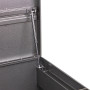 Kovový box na nářadí XXL 122x61x70 cm 420 L, antracit