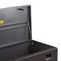 Kovový box na nářadí XXL 122x61x70 cm 420 L, antracit