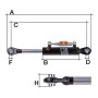 Hydraulický třetí bod pro traktor 410 – 570 mm Kat. 1