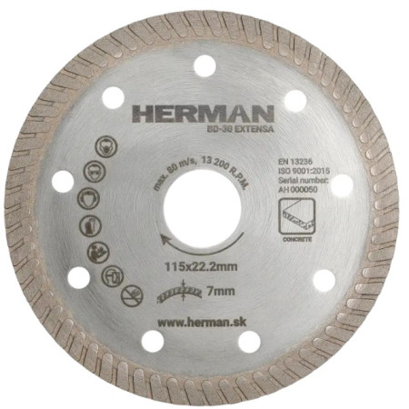 Diamantový kotouč BD-30 Extensa 115 mm