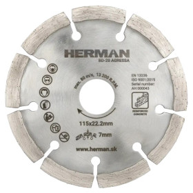 Diamantový kotouč BD-20 Agressa 115 mm