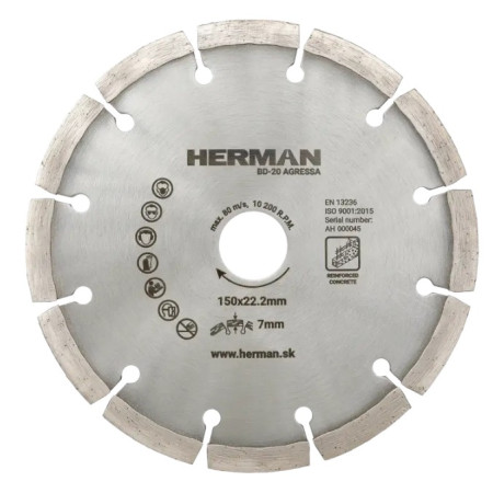 Diamantový kotouč BD-20 Agressa 150 mm