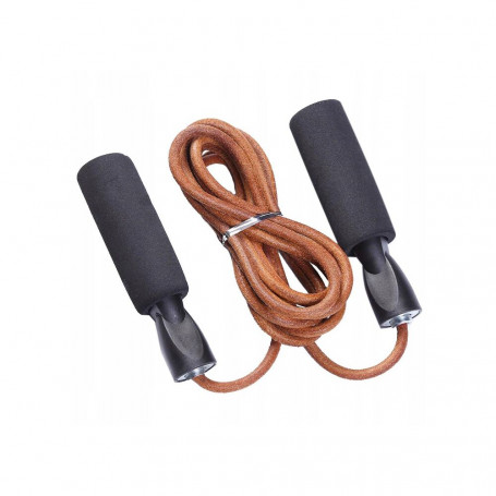 Švihadlo 260 cm kožené s ložisky SPRINGOS FA0032