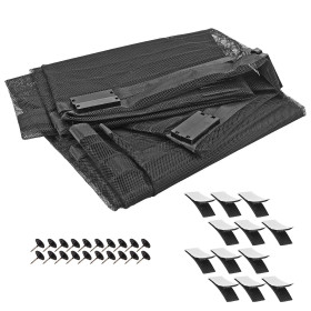 Dveřní síťka proti hmyzu s magnety 95x215 cm, antracitová