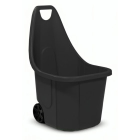 Vozík na zahradní odpad Blumax CADDY, 60 L, černý