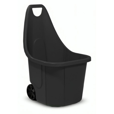 Vozík na zahradní odpad Blumax CADDY, 60 L, černý
