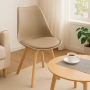 Designová židle SPRINGOS VERDE DC0019 béžová