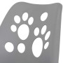 Dětská židle k psacímu stolu SPRINGOS PAWS HF0041 šedá