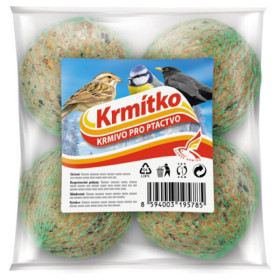 Lojové koule pro ptáčky 4x 90 g