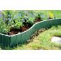 Zahradní palisáda 595 cm Garden Fence, hnědá