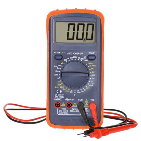 Multimetr AC/DC 600V/10A