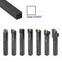 Soustružnické nože na kov 12x12 mm, 7-dílná sada