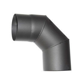 Koleno pro spojování trubek kouřovodu HS 090/120/1,5 mm