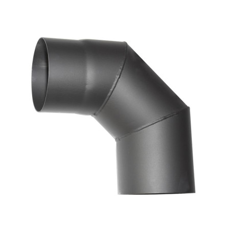 Koleno pro spojování trubek kouřovodu HS 090/120/1,5 mm