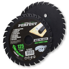 Pilový kotouč rašplový zapuštěný pro úhlové brusky 125x22,23 mm PERFECT