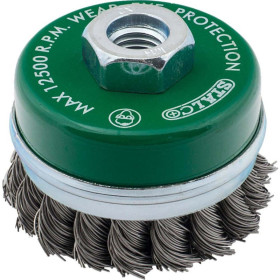 Drátěný kartáč čelní 80 mm na úhlové brusky
