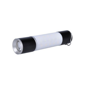 LED nabíjecí ruční svítilna s kempinkovou lucernou, 250 lm