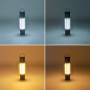 LED nabíjecí ruční svítilna s kempinkovou lucernou, 250 lm