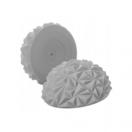 Balanční a masážní podložka SPRINGOS GLOBE šedá