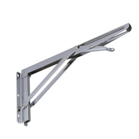 Skládací konzole chrom 300x145 mm WSA 300