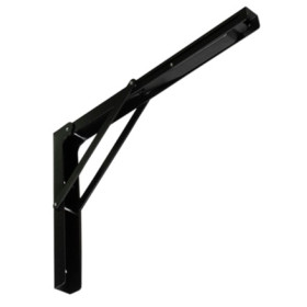 Skládací konzole černá 400x275 mm WSF 400