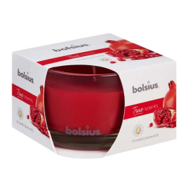 Vonná svíčka ve skle 63x90 mm True Scents granátové jablko