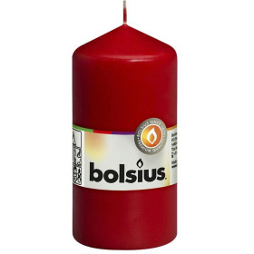 Svíčka Pillar válcová 60x120 mm, červená