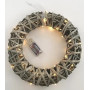 Vánoční věnec 30x7 cm Wildeco 40 LED