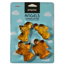 Vykrajovátka 7 cm, Andílky 4 ks