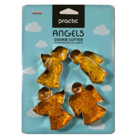 Vykrajovátka 7 cm, Andílky 4 ks