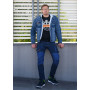 Pracovní kalhoty se zpevněnými koleny DENIM, velikost S