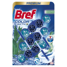 WC blok Bref Premium Color Aktiv+ 3x 50g