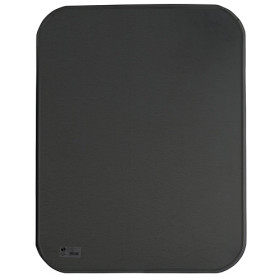 Plechová podložka 500x650 mm pod sporák, krbová kamna, lakovaná