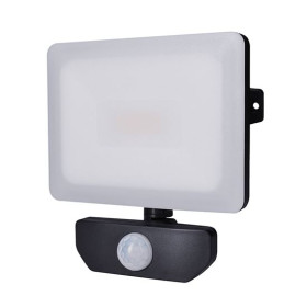 LED reflektor se senzorem Quick 20 W, IP44, černý LED reflektor se senzorem Quick 20 W, IP44, černý