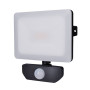 LED reflektor se senzorem Quick 20 W, IP44, černý