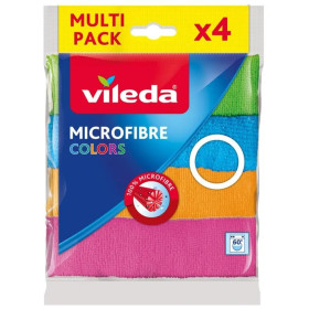 Mikrovláknová utěrka 30x30 cm Microfibre Colors, 4 ks