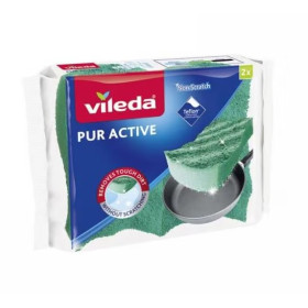 Houbička na nádobí PUR Active střední, 2 ks