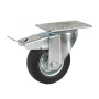 Otočné rolovací kolečko 160 mm s brzdou 620F XC-V