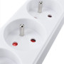 Prodlužovací kabel se 3 zásuvkami, 3 m, bílý