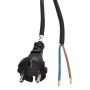 Flexo kabel gumový 2x 1,5 mm2, černý, 2,5 m