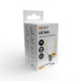 LED žárovka E14, 6 W, 3000 K, 510 lm, miniglobe