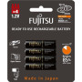 Přednabité aku baterie 1,2 V R03/AAA, 900 mAh Black, 4 ks v blistru